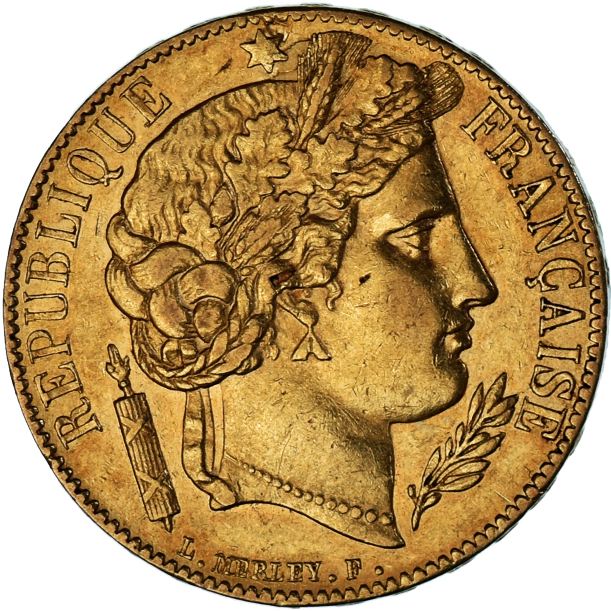 Monnaie, France, Cérès, 20 Francs, 1851, Paris, TTB+, Or, Gadoury:1059, KM:762