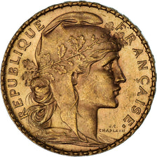 Monnaie, France, Marianne, 20 Francs, 1904, Paris, Coq, SUP, Or, Gadoury:1064