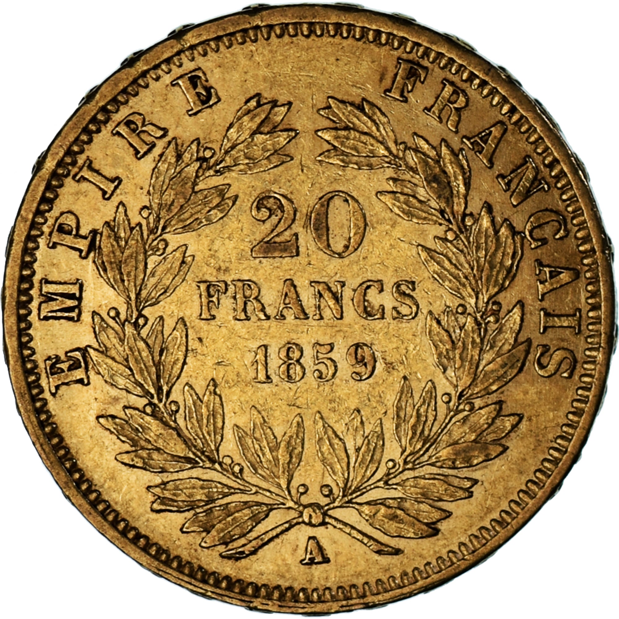 Monnaie, France, Napoleon III, Napoléon III, 20 Francs, 1859, Paris, TTB+, Or
