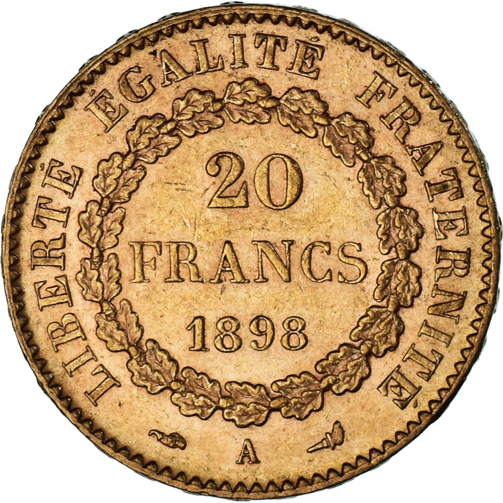 Monnaie, France, Génie, 20 Francs, 1898, Paris, SUP, Or, Gadoury:1063, KM:825
