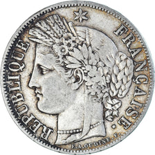 Coin, France, Cérès, 5 Francs, 1849, Paris, VF(30-35), Silver, KM:761.1