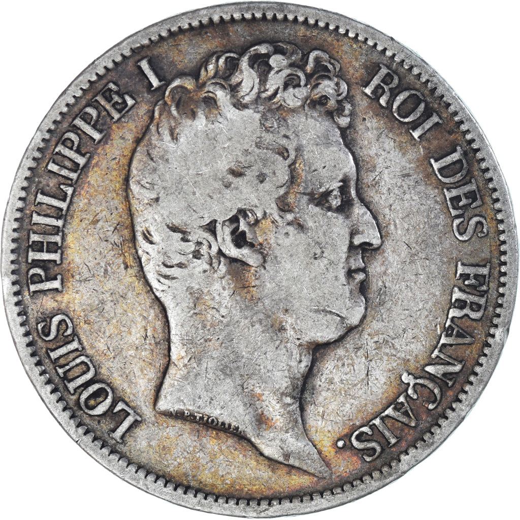 Coin, France, Louis-Philippe, 5 Francs, 1831, Paris, VF(30-35), Silver