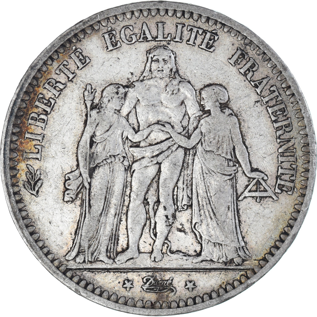Coin, France, Hercule, 5 Francs, 1849, Paris, VF(30-35), Silver, KM:756.1