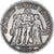 Moeda, França, Hercule, 5 Francs, 1849, Paris, EF(40-45), Prata, KM:756.1