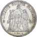 Moneta, Francia, Hercule, 5 Francs, 1872, Paris, BB+, Argento, KM:820.1