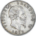 Münze, Italien, Vittorio Emanuele II, 5 Lire, 1871, Milan, SS, Silber, KM:8.3