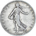 Moneda, Francia, Semeuse, 2 Francs, 1898, Paris, BC+, Plata, KM:845.1
