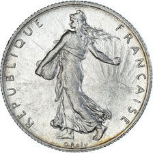 Coin, France, Semeuse, 2 Francs, 1916, Paris, MS(64), Silver, KM:845.1