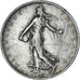 Moneta, Francia, Semeuse, 2 Francs, 1915, Paris, BB, Argento, KM:845.1