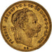 Moneta, Ungheria, Franz Joseph I, 8 Forint 20 Francs, 1879, BB+, Oro, KM:455.1