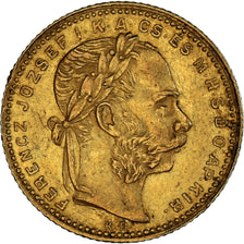 Moeda, Hungria, Franz Joseph I, 8 Forint 20 Francs, 1880, Kormoczbanya
