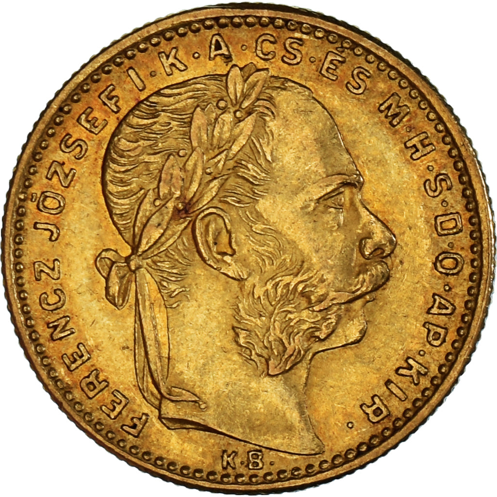 Moneta, Węgry, Franz Joseph I, 8 Forint 20 Francs, 1888, Kormoczbanya