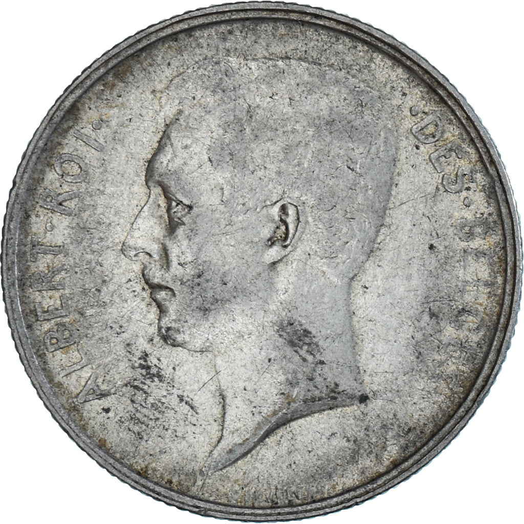 Coin, Belgium, Albert I, 2 Francs, 2 Frank, 1912, EF(40-45), Silver, KM:74