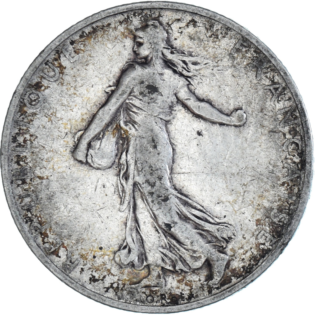 France, 2 Francs, 1898, Paris, TB, Argent, Gadoury:532