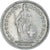 Coin, Switzerland, 2 Francs, 1945, Bern, EF(40-45), Silver, KM:21