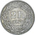 Coin, Switzerland, 2 Francs, 1945, Bern, EF(40-45), Silver, KM:21