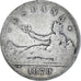 Spain, Provisional Government, 2 Pesetas, 1870, Madrid, VF(20-25), Silver, KM...