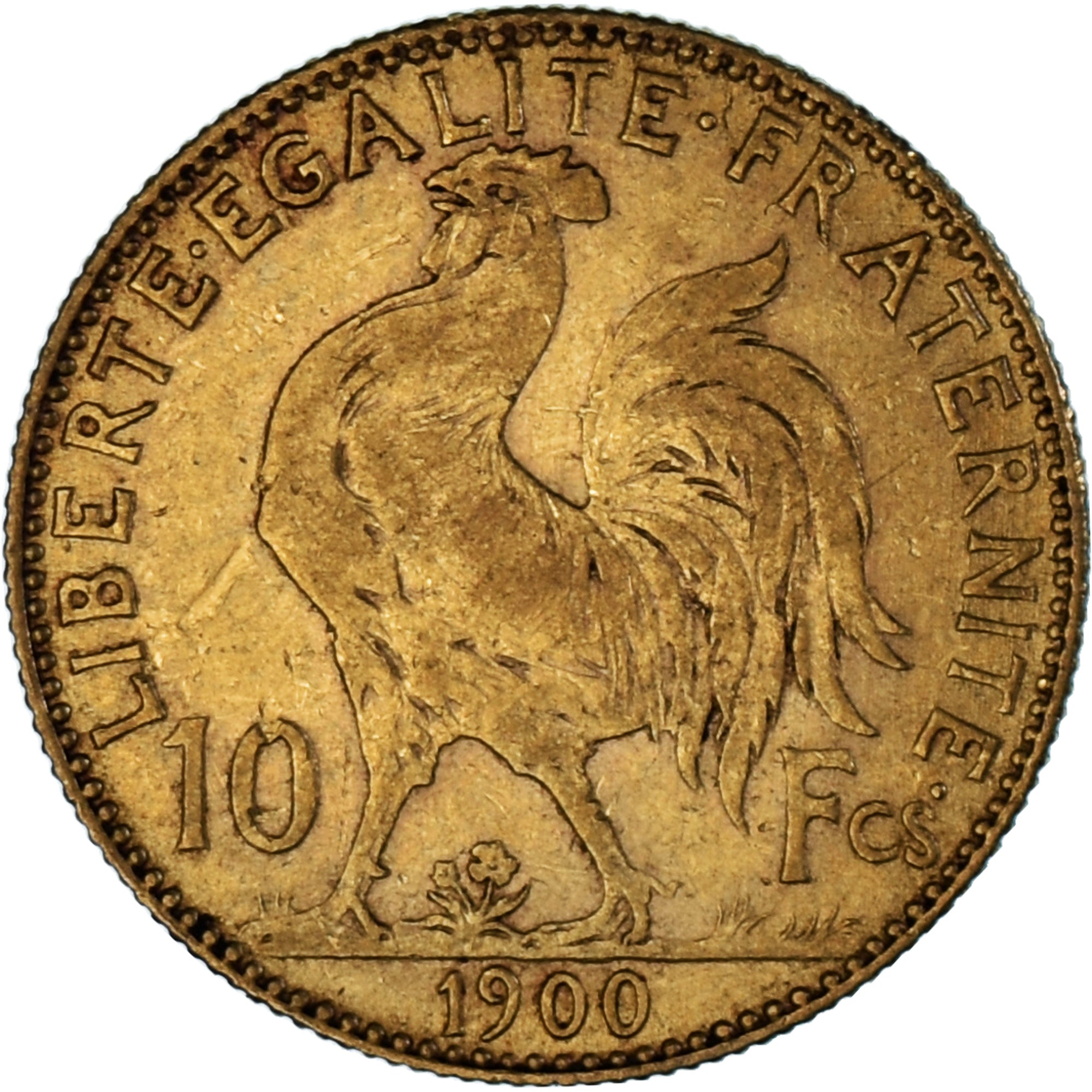 Monnaie, France, Marianne, 10 Francs, 1900, Paris, Coq, TTB+, Or, Gadoury:1017