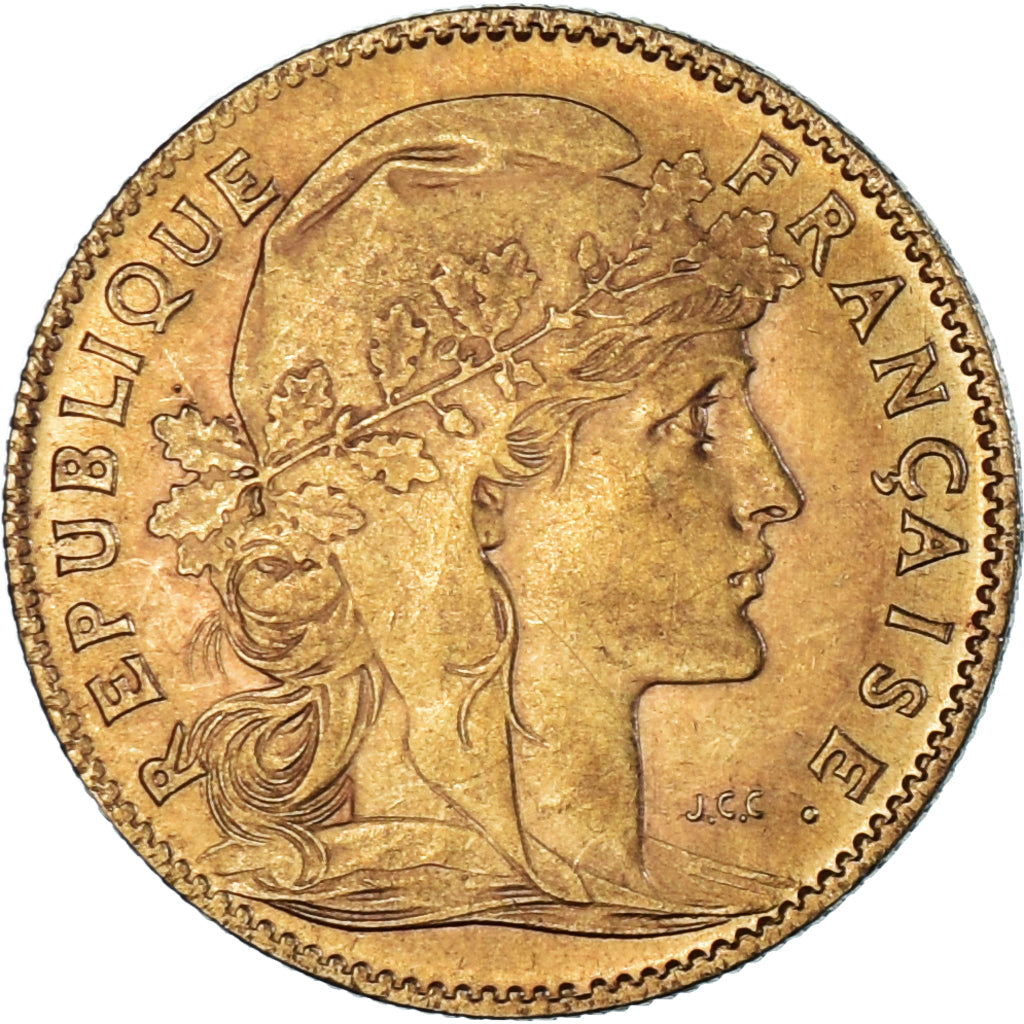 Monnaie, France, Marianne, 10 Francs, 1907, Paris, SUP, Or, Gadoury:1017, KM:846