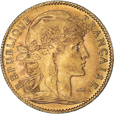 Monnaie, France, Marianne, 10 Francs, 1907, Paris, SUP, Or, Gadoury:1017, KM:846