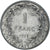 Monnaie, Belgique, Albert I, Franc, 1911, Bruxelles, TTB, Argent, KM:72