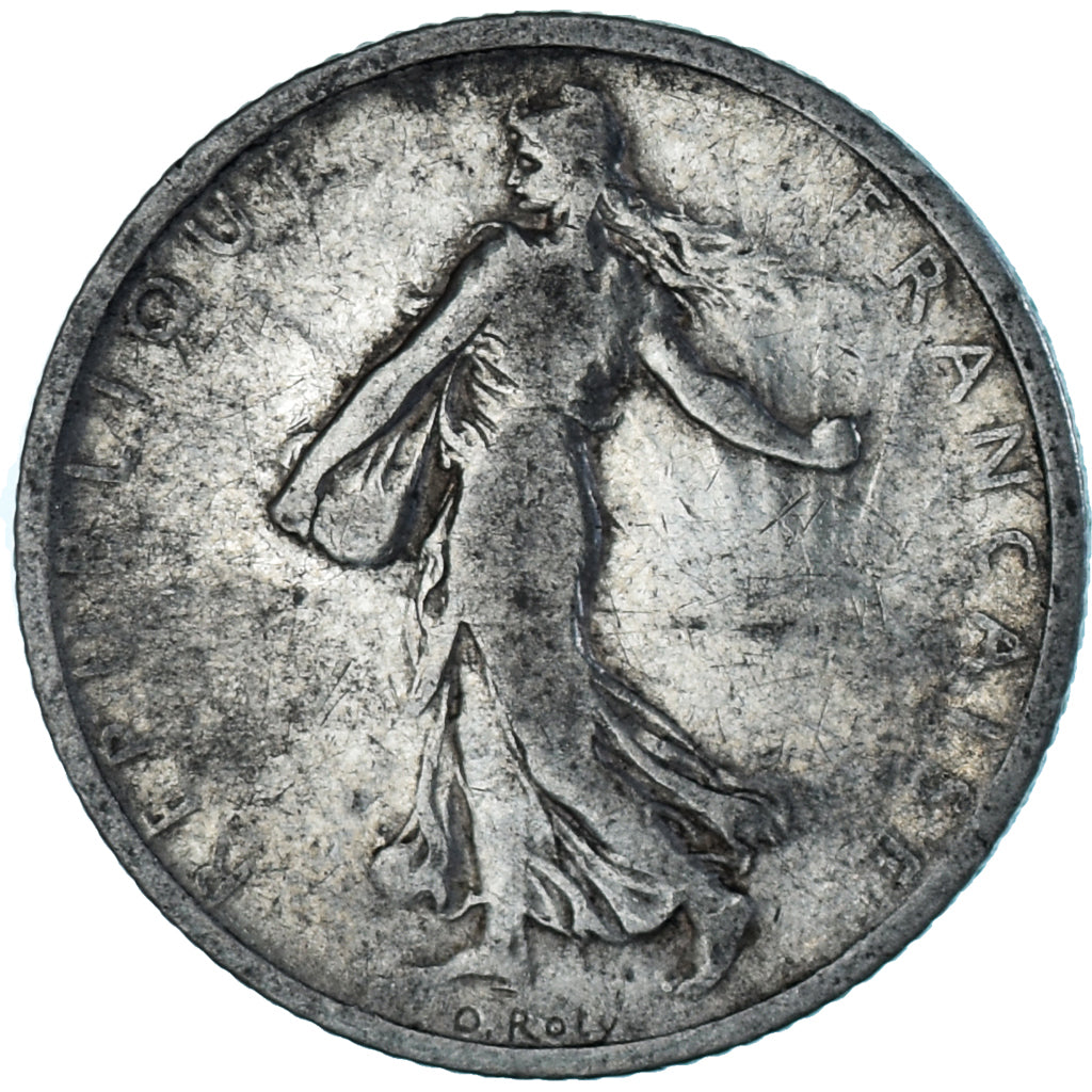 Moneta, Francia, Semeuse, Franc, 1898, Paris, MB+, Argento, KM:844.1, Le
