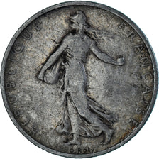 Moeda, França, Semeuse, Franc, 1898, Paris, VF(30-35), Prata, KM:844.1, Le