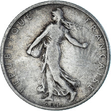 Moeda, França, Semeuse, Franc, 1901, Paris, EF(40-45), Prata, KM:844.1