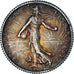 Coin, France, Semeuse, Franc, 1916, Paris, MS(60-62), Silver, KM:844.1