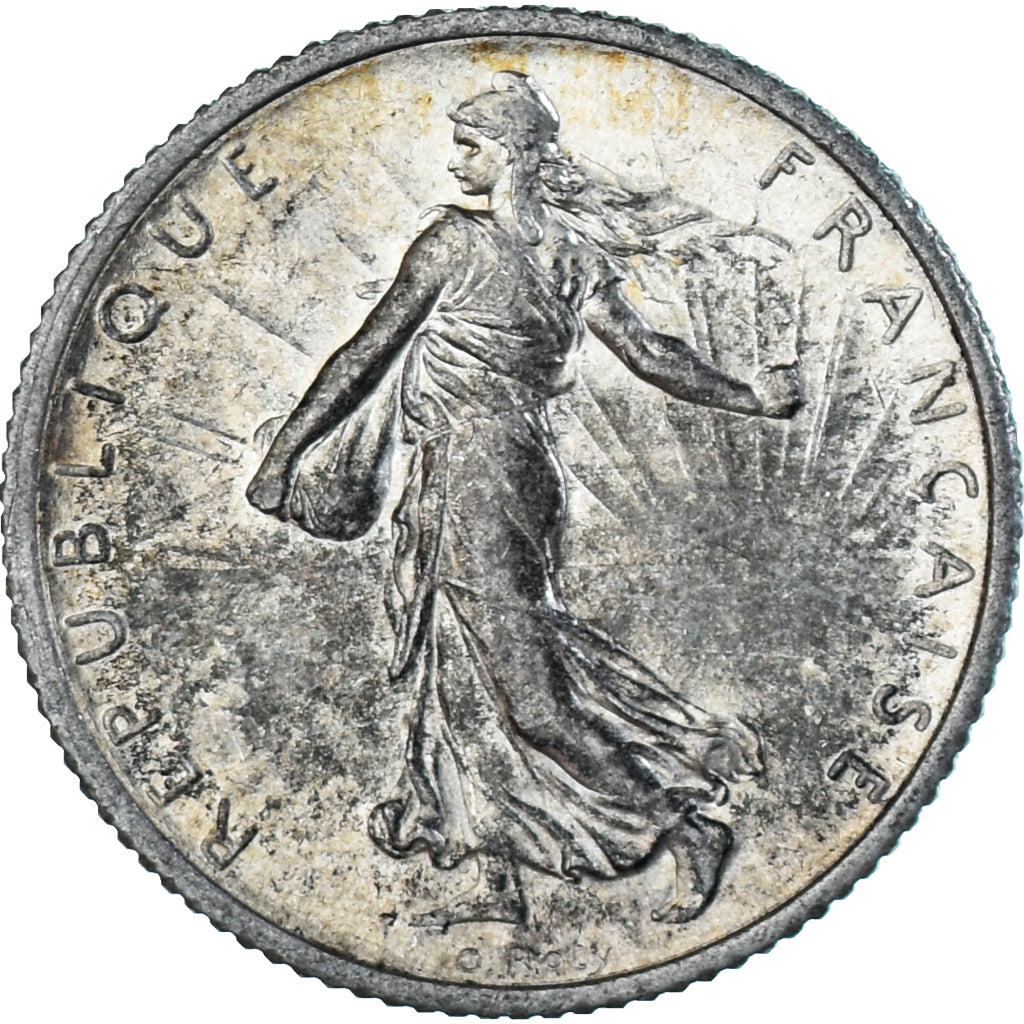 Monnaie, France, Semeuse, Franc, 1916, Paris, SPL, Argent, Gadoury:467, KM:844.1