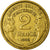 Moneta, Francja, Morlon, 2 Francs, 1935, EF(40-45), Aluminium-Brąz, Gadoury:535