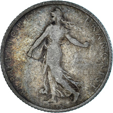 Coin, France, Semeuse, Franc, 1909, Paris, VF(30-35), Silver, KM:844.1