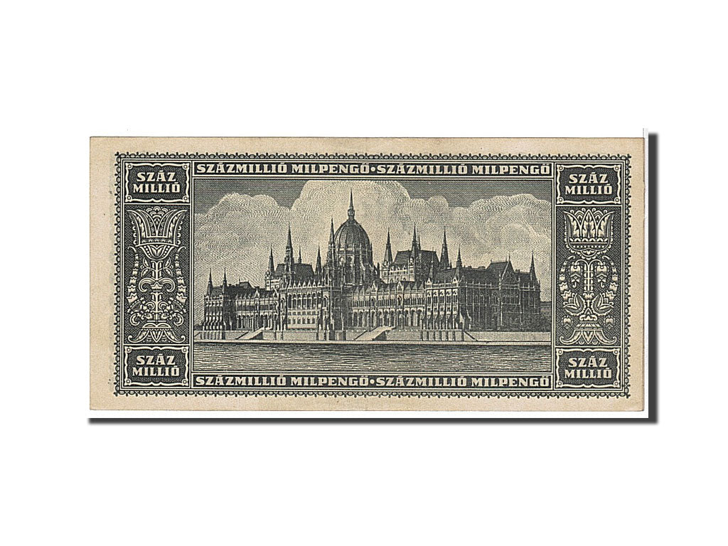 Banknote, Hungary, 100 Million Milpengö, 1946, KM:130, AU(55-58)