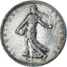 Coin, France, Semeuse, Franc, 1909, Paris, AU(50-53), Silver, KM:844.1