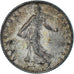Coin, France, Semeuse, Franc, 1911, Paris, VF(30-35), Silver, KM:844.1