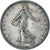 France, Semeuse, Franc, 1912, Paris, TTB, Argent, KM:844.1