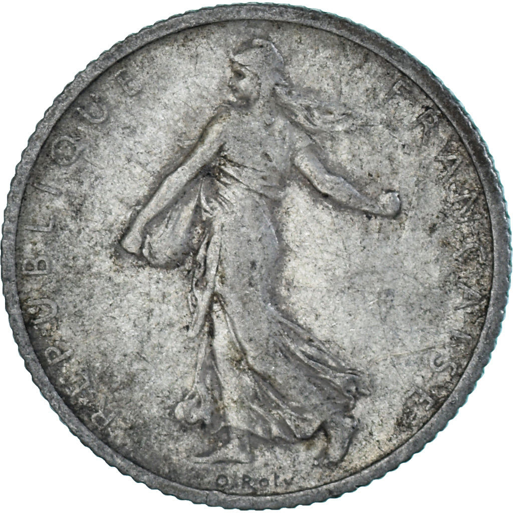 Moneda, Francia, Semeuse, Franc, 1906, BC+, Plata, Gadoury:467