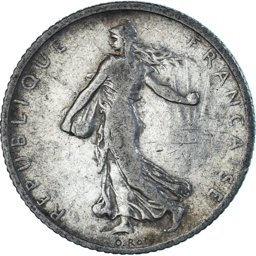 Coin, France, Semeuse, Franc, 1905, Paris, VF(20-25), Silver, KM:844.1