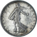 Coin, France, Semeuse, Franc, 1905, Paris, VF(20-25), Silver, KM:844.1