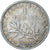 Monnaie, France, Semeuse, Franc, 1908, Paris, TB, Argent, Gadoury:467, KM:844.1