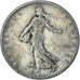 Moneta, Francia, Semeuse, Franc, 1904, Paris, MB+, Argento, KM:844.1