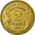 Munten, Frankrijk, Morlon, 2 Francs, 1935, ZF, Aluminum-Bronze, Gadoury:535