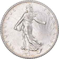 Coin, France, Semeuse, Franc, 1914, Paris, AU(55-58), Silver, KM:844.1