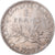 Coin, France, Semeuse, Franc, 1920, Paris, AU(55-58), Silver, KM:844.1