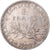 Moneda, Francia, Semeuse, Franc, 1920, Paris, EBC, Plata, KM:844.1, Gadoury:467