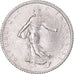 Moneda, Francia, Semeuse, Franc, 1920, Paris, EBC+, Plata, KM:844.1, Gadoury:467