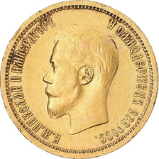 Moeda, Rússia, Nicholas II, 10 Roubles, 1899, St. Petersburg, EF(40-45)