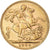 Coin, Great Britain, Edward VII, Sovereign, 1909, London, Souverain, AU(50-53)