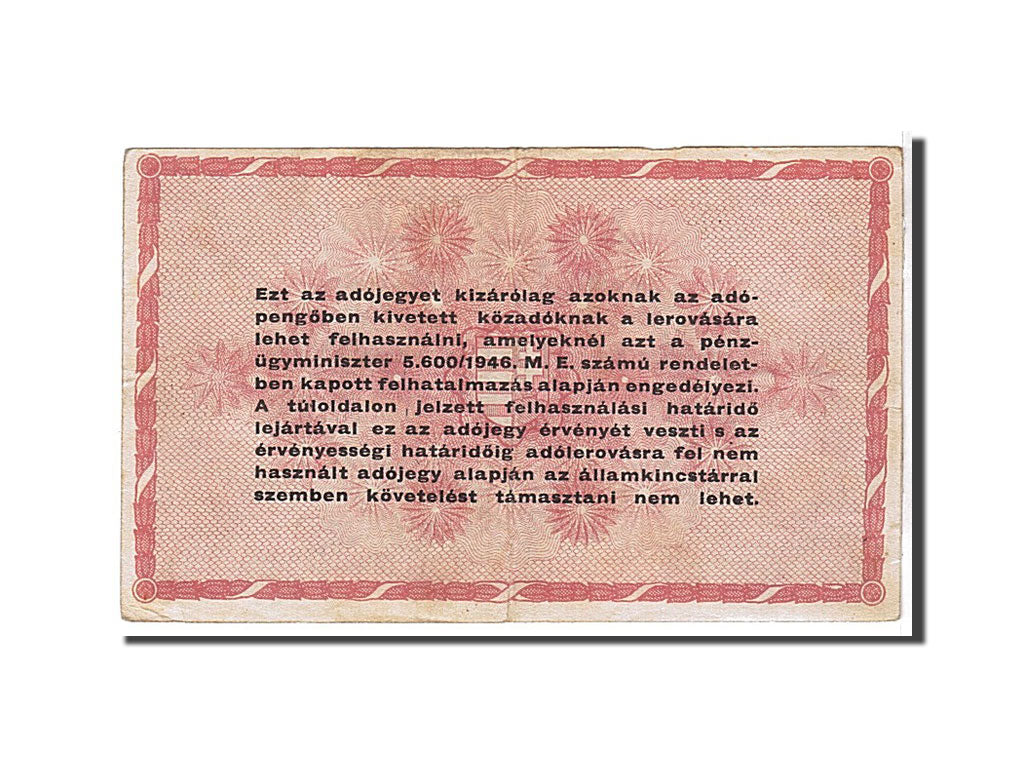 Hungary, 1,000,000 (Egymillió) Adópengö, 1946, KM #140c, EF(40-45)