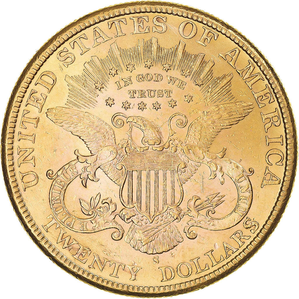 Monnaie, États-Unis, Liberty Head, $20, Double Eagle, 1888, U.S. Mint, San